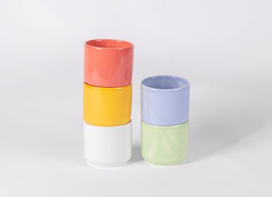 Tea and coffee accessories - Our mugs without handles multi color  - OGRE LA FABRIQUE
