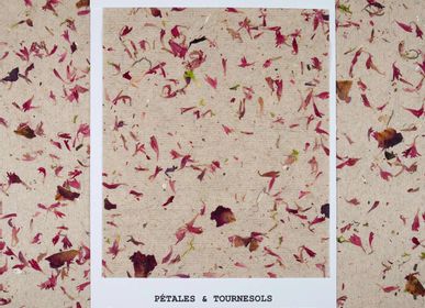 Wallpaper - Pétales & Tournesols Panel - ETOFFE.COM