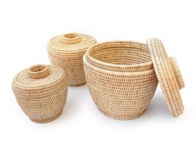 Storage boxes - SAHA rattan baskets - MANAVA