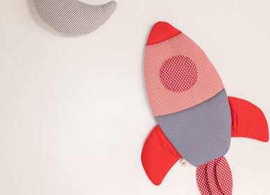Decorative objects - Pippo the crazy rocket — STOFFAMICO - Textile wall decor - MISCIMU'                               AMICI DI STOFFA