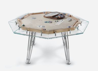 Objets design - Table de poker en bois Unootto - IMPATIA
