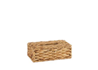 Installation accessories - WATER HYACINTH TISSUE HOLDER 28X16X9,5 BA22557 - ANDREA HOUSE