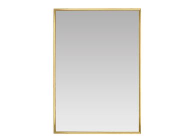 Mirrors - GOLD ALUMINUM MIRROR 70 x 100CM AX22545 - ANDREA HOUSE