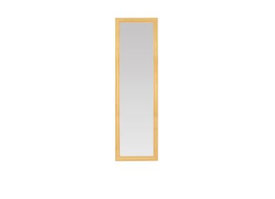 Mirrors - NATURAL WOODEN MIRROR 150 x 45CM AX22546 - ANDREA HOUSE