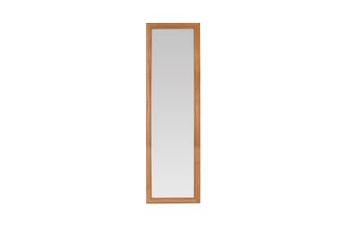 Mirrors - BROWN WOODEN MIRROR 150 x 45CM AX22547 - ANDREA HOUSE