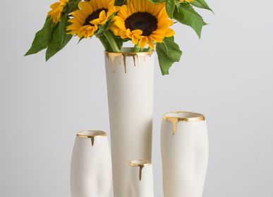 Vases - Gold movements series vase G - ATELIER LE MOTIF