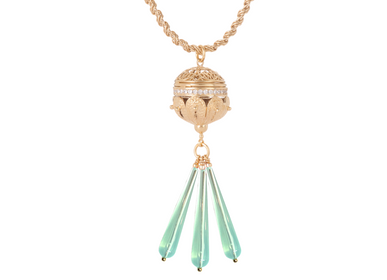 Jewelry - Golden cupola long necklace - JULIE SION