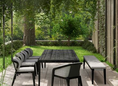 Dining Tables - Outdoor dining table Sunrise, 6+2 persons - MANUTTI