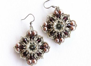 Jewelry - Baroque earrings - L'ATELIER DES CREATEURS