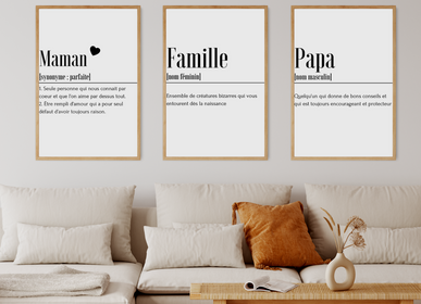 Poster - POSTERS DEFINITIONS FAMILY - L'AFFICHERIE
