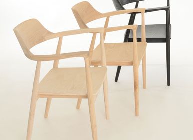 Chairs - HIROSHIMA Chair - Oak or Ash - JOE SAYEGH PARIS