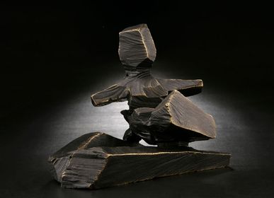 Sculptures, statuettes and miniatures - Become one with the universe Sculpture - GALLERY CHUAN
