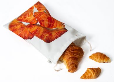 Homewear - Pastries clutch bag - Croissants & Chouquettes - MARON BOUILLIE