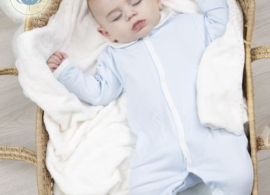 Children's apparel - ORGANIC BABY PYJAMAS - 100% organic cotton, Customizable - JULES & JULIETTE PARIS