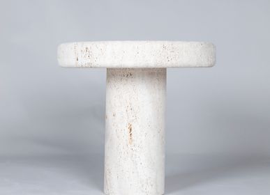 Other tables - Travertine coffee table - NOCTURNALS
