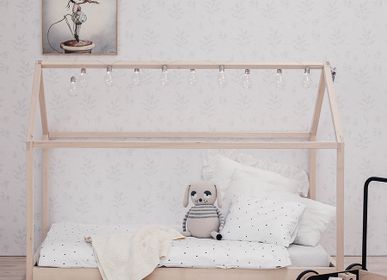 Toys - Wooden House Toddler Bed Frame - OOH NOO