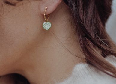 Jewelry - Mini leaf earring - NACH