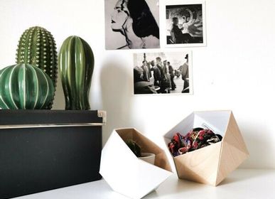 Caskets and boxes - Origami boxes - Organizer - maple base - L'ATELIER DES CREATEURS