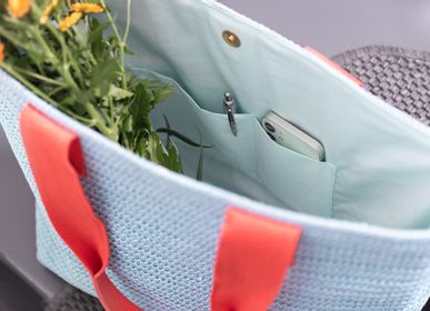 Sacs et cabas - Sac panier pale blue - REMEMBER
