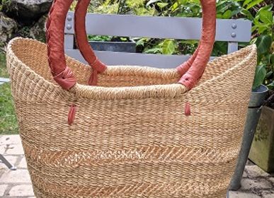 Shopping baskets - Makola natural basket - MALKIA HOME