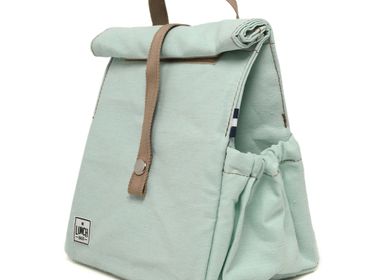 Mint with Beige Strap The Original Lunchbag - THE LUNCHBAGS