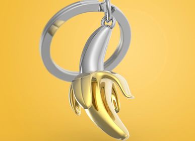 Cadeaux - Porte-clés banane - METALMORPHOSE
