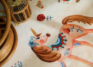 Design carpets - Kid's Rug / Birdie The Muse / Wonderland Collection - HUEPPI