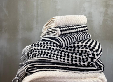 Bath towels - RECYCLED COTTON THROW BLANKET - NADIA DAFRI