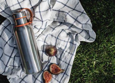 Children's mealtime - STAINLESS STEEL INSULATED WATER BOTTLE SML - BLACK + BLUM