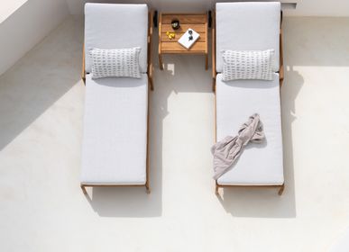 Lounge chairs - Teak Jack outdoor adjustable lounger - ETHNICRAFT