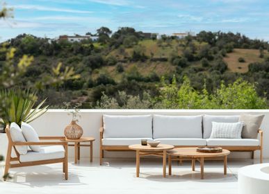 Lawn sofas   - Teak Jack outdoor lounge chair - ETHNICRAFT