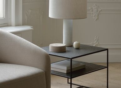 Coffee tables - Pentagon side table - lava - whisky - ETHNICRAFT