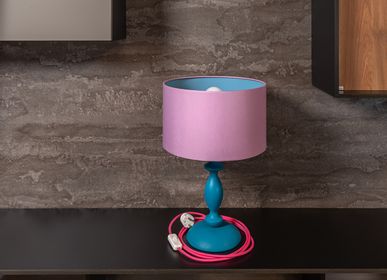 Decorative objects - Table Lamp Macaron - Night Violet - STUDIO ZAPPRIANI