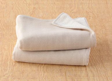 Bath towels - Coffee Dyed Organic Gauze & Pile - UCHINO