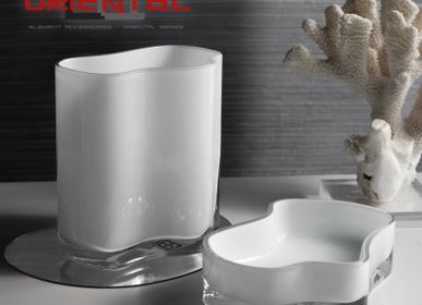 Vases - Vases en verre design moderne série CORAL - ELEMENT ACCESSORIES