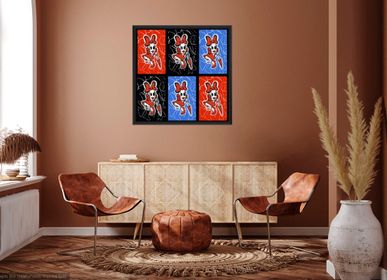 Paintings - Retro Collection Paintings (Illustrated Glasses) - FTORCY
