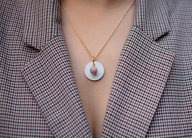 Jewelry - Aromatherapy and lithotherapy necklace - O BY !OSMOTIK