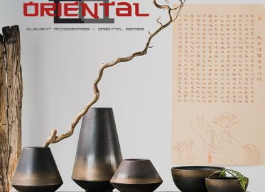 Céramique - Série OTARU : nouveau vases et bols asiatiques modernes, innovatives, luxe - ELEMENT ACCESSORIES