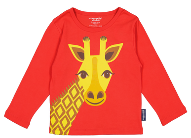Prêt-à-porter - T Shirt Manches Longues Girafe. - COQ EN PATE