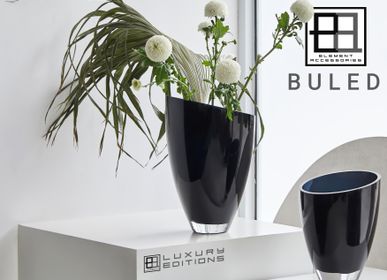 Vases - grand vase en verre de luxe moderne BULED - ELEMENT ACCESSORIES