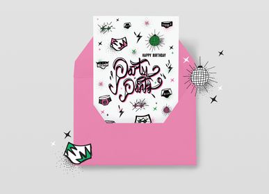 Cadeaux - HAPPY BIRTHDAY, PARTY PANTS — Carte d'anniversaire A6/carte de vœux - KIKI GUNN - PRINT WORKS