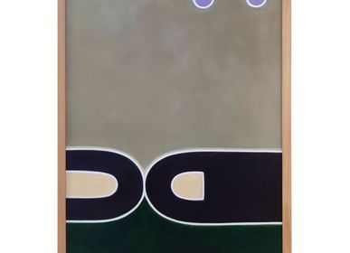 Unique pieces - Acrylic on paper 75 cm x 110 cm framed - FOUCHER-POIGNANT