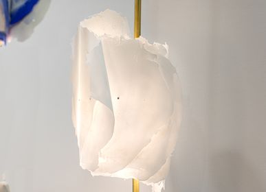 Suspensions - Suspension sur tube FUNGIA - MU - LUMINAIRES ET MATÉRIAUX EN POLYMÈRE MINÉRAL SOUPLE