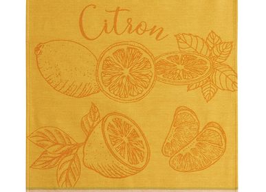 Torchons textile - Citron / Torchon jacquard - COUCKE