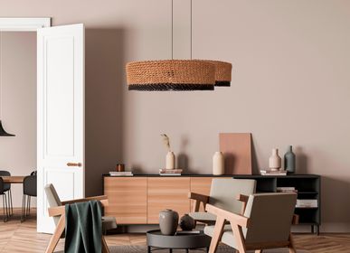 Objets de décoration - Lampes de plafond OLIVA, MAIPU et RANCHOS. Conçu et fabriqué à la main en France - MONA PIGLIACAMPO . ATELIER SOL DE MAYO