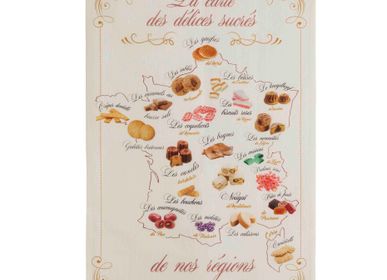 Tea towel - Carte Gourmande / Tea towel - COUCKE
