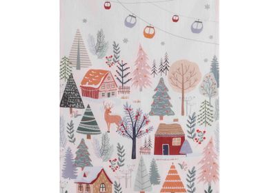 Tea towel - Forêt de Noël / Tea towel - COUCKE