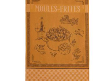 Torchons textile - Moules Frites / Torchon jacquard - COUCKE