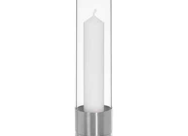 Objets design - Bougeoir KATTVIK Large - en acier inoxydable brossé. - KATTVIKDESIGN