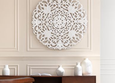 Other wall decoration - Frasso White Wall Medallion - MH LONDON